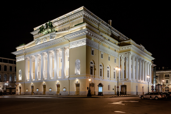 Художественное освещение Александринского театра